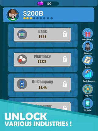 Idle Billionaire - Money Rain screenshot