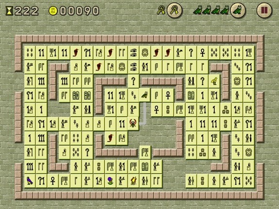 Mahjong: The Curse of Ra screenshot