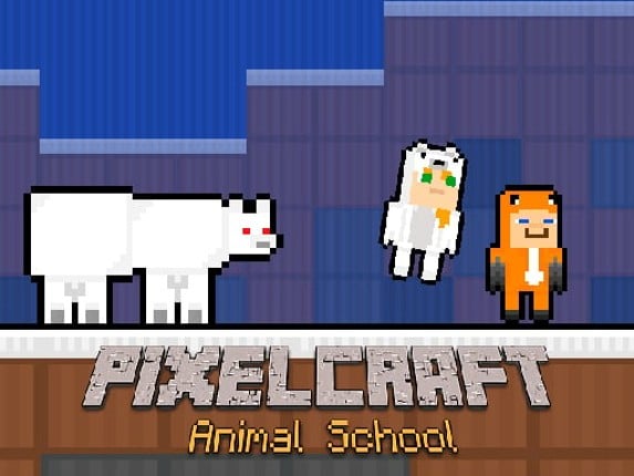 PixelCraft Animal School Game Cover