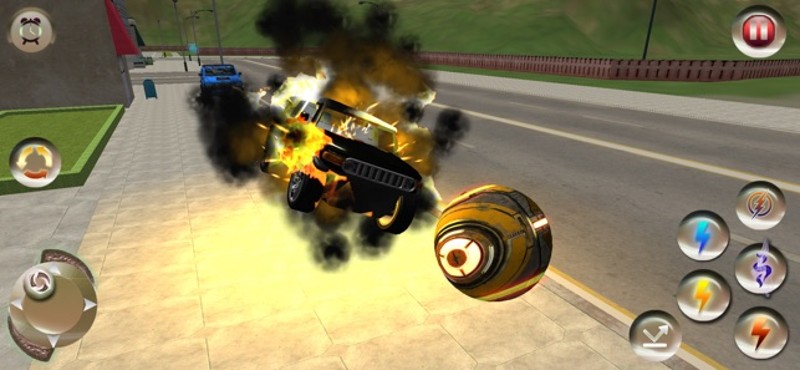 Robot Ball Transformation screenshot