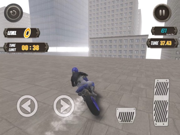 Rooftop Biker screenshot
