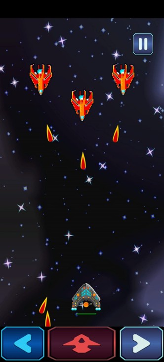 Games like SpaceShip Fight 2D (Mobile)