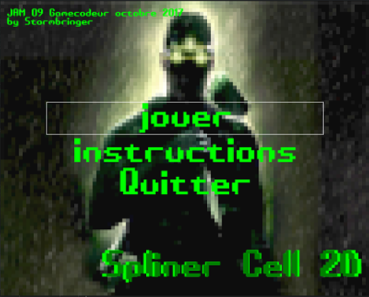 splinter Cell 2D Game Cover