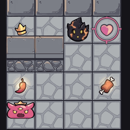 The Demon King : Slime Curse - Puzzle Game Image
