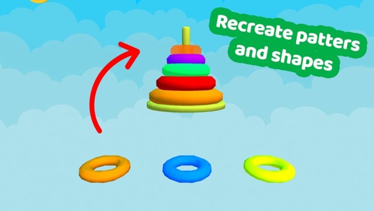 3D Baby Blocks Train games IXL screenshot