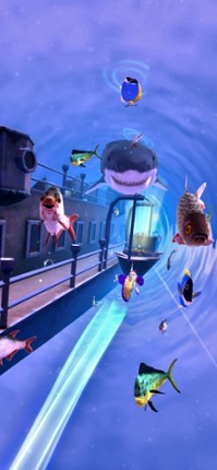 Blue Swirl: Endless Swimming screenshot