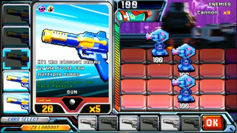 Bynder ZX: Card Battler screenshot