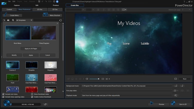 CyberLink PowerDirector 18 Ultra - Video editing, Video editor, making videos screenshot