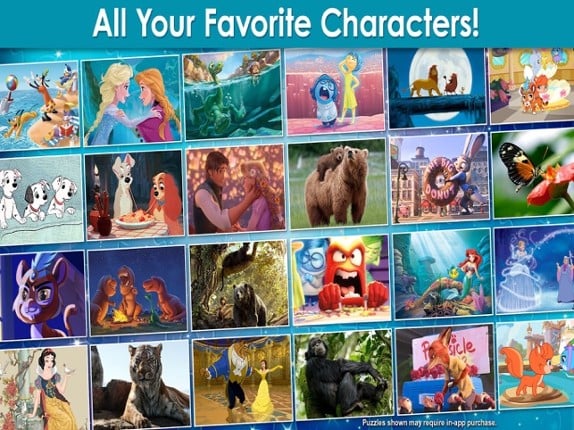 Disney Jigsaw Puzzles! screenshot