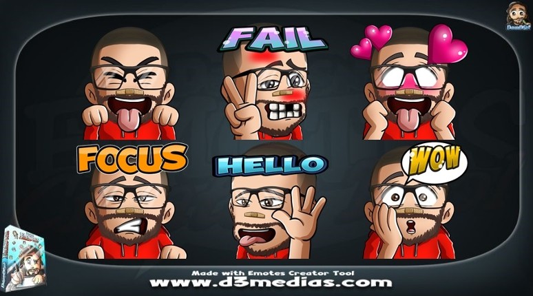 Emotes Creator Tool screenshot