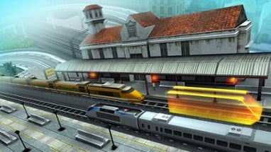 Euro Train Driving Games Image