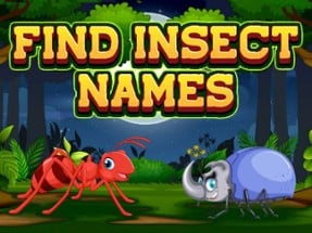 Find Insect Names Image