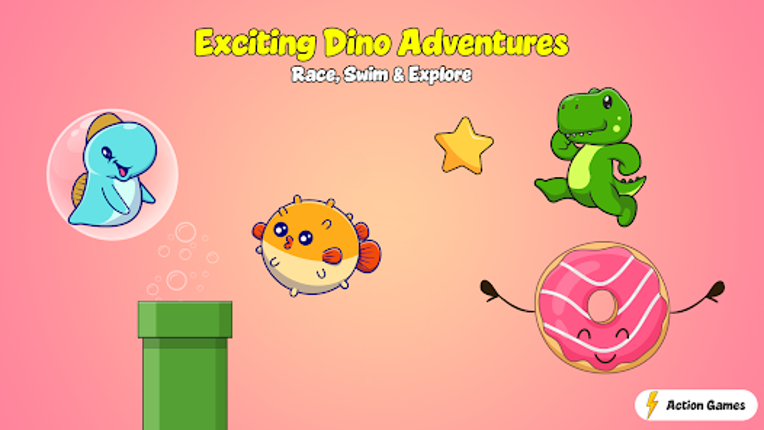 Dino puzzle & games for kids screenshot