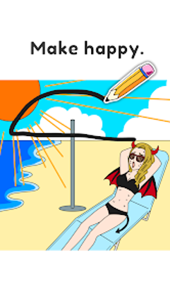 Draw Happy Devil : Puzzle Game Image