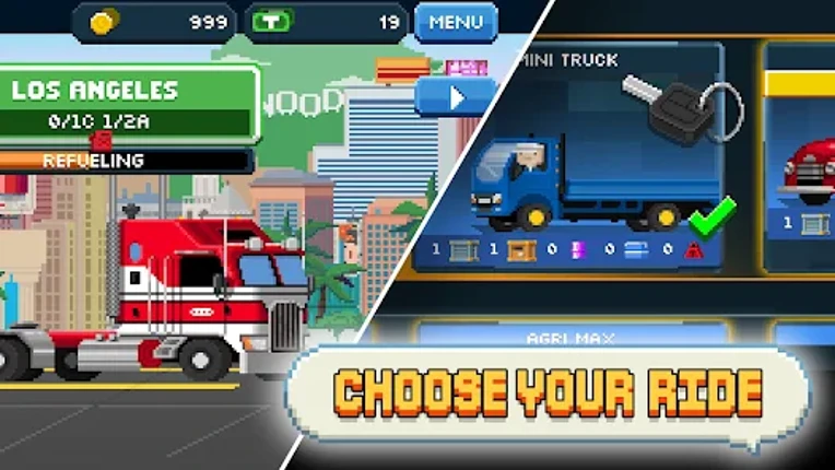 Pocket Trucks: Route Evolution Image