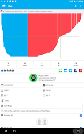 DiverLog+ screenshot