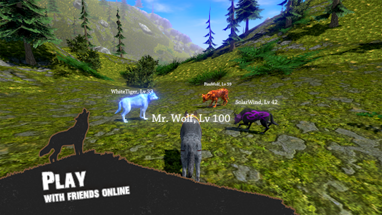 Wolf Simulator - Animal Games screenshot