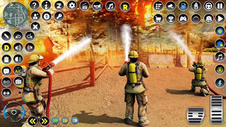 Firefighter :Fire Brigade Game Image