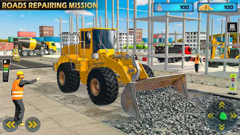 Crane Driving Simulator Game screenshot