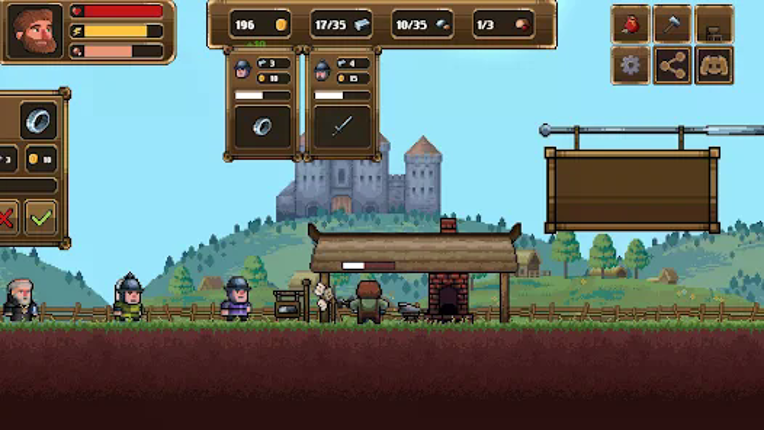 Hammer & Steel: idle business screenshot