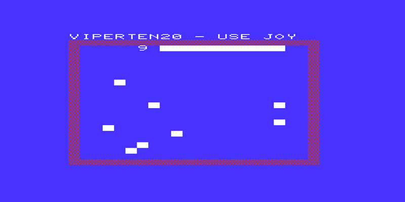 ViperTen20 (VIC20) by Kimono Game Cover