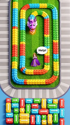 Princess Rescue: Color Puzzle Image