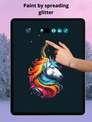 Glitty: glitter coloring books Image