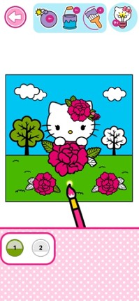 Hello Kitty: Coloring Book Image