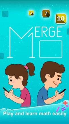 Merge 10-logical number puzzle screenshot