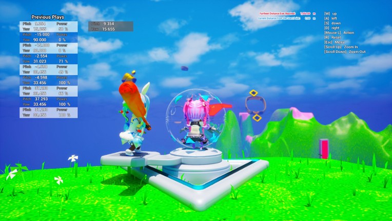 Peko Downhill Hurl screenshot