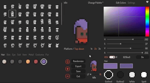 Games like Pixel Character Creator v1.1