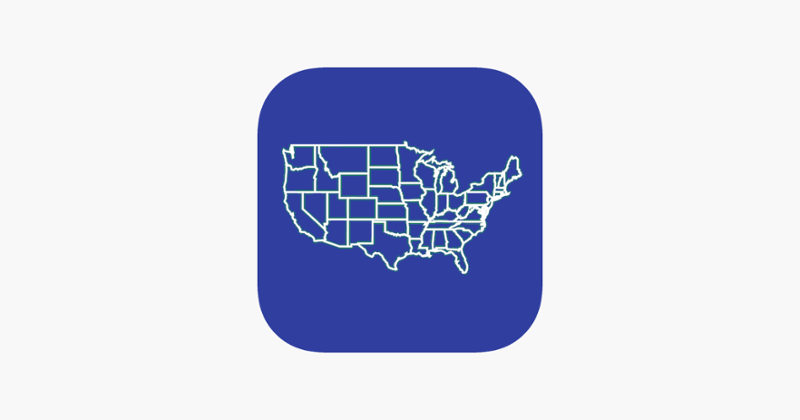 Quiz USA - States and Cities Game Cover