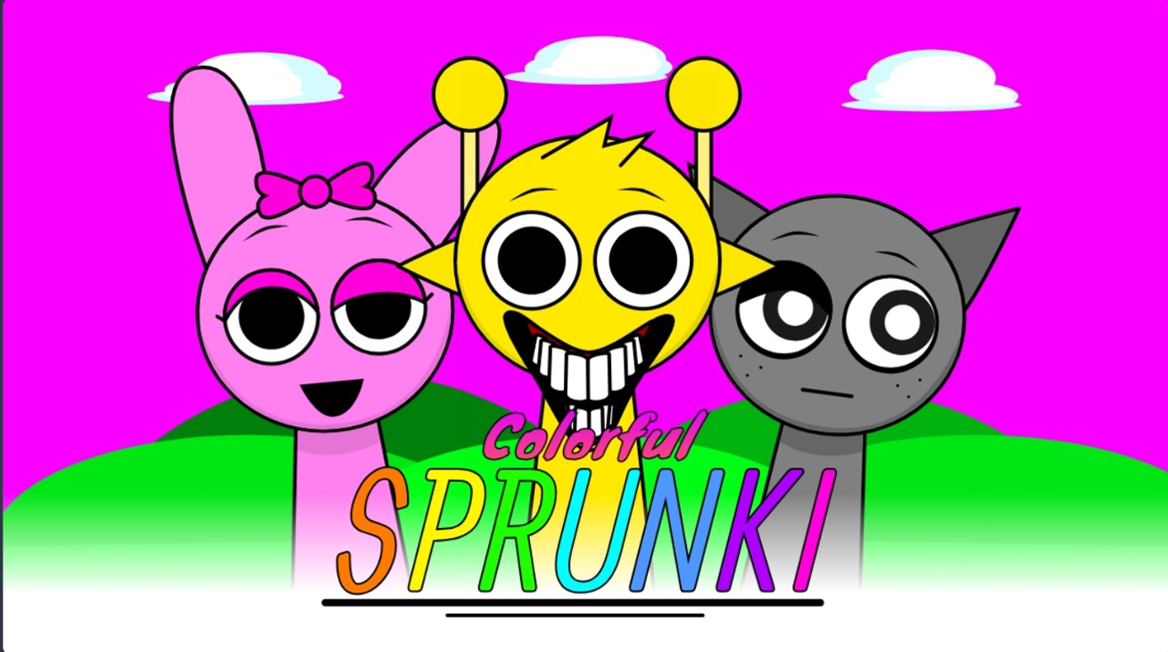 Games like Sprunki but they are changing color