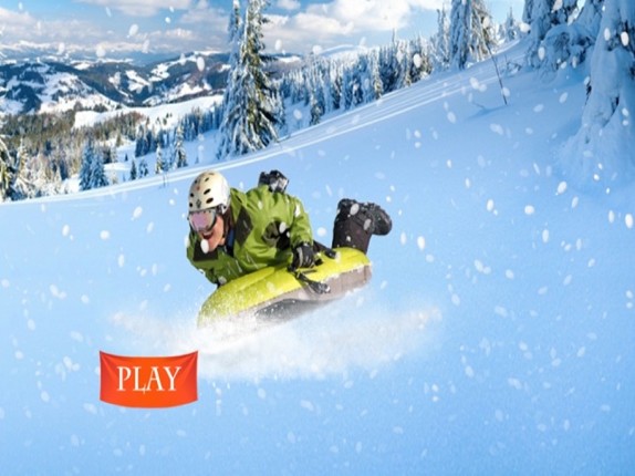 VR Speed Slide Snow 2017 : For VR Card Board screenshot