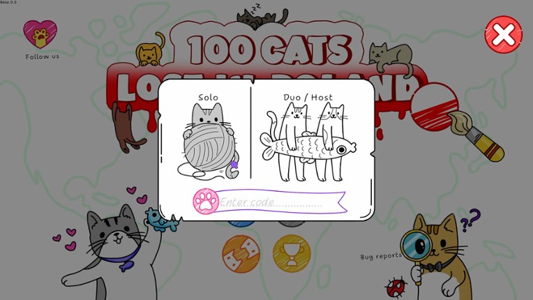 100 Cats Lost In Poland Find & Color screenshot