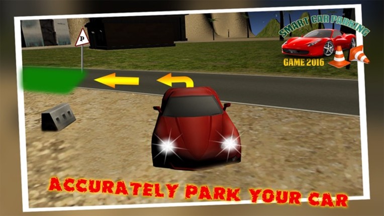 City Car Parking Sim Test 2016-Real Car Driving 3D screenshot