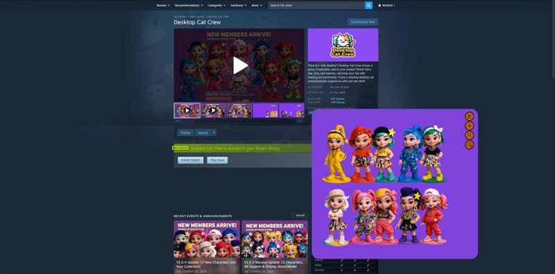 Desktop Pop screenshot