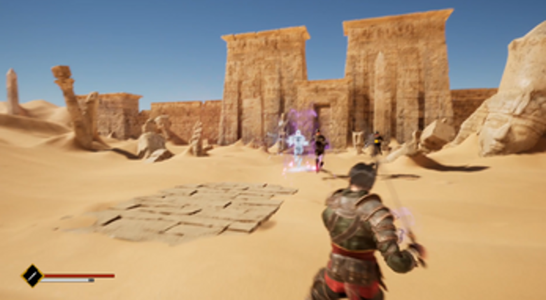 Egyptian Knight – Alpha Test Image