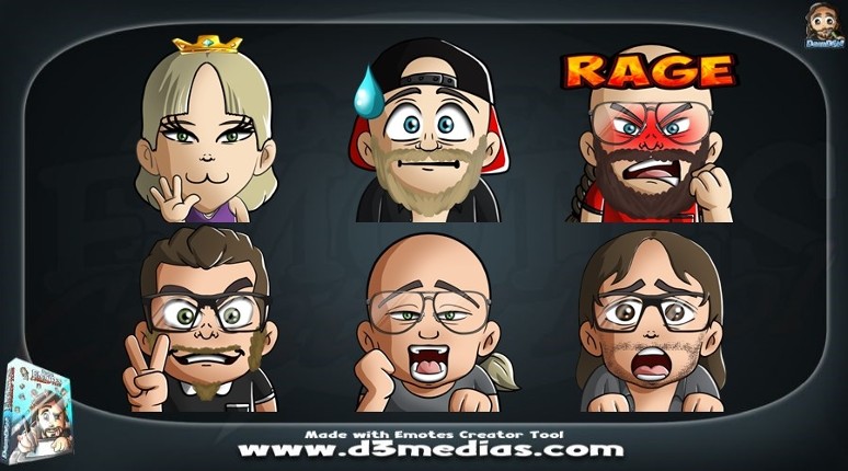 Emotes Creator Tool screenshot