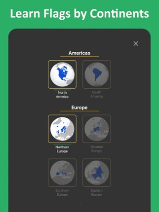 Flags & Capitals of the World screenshot