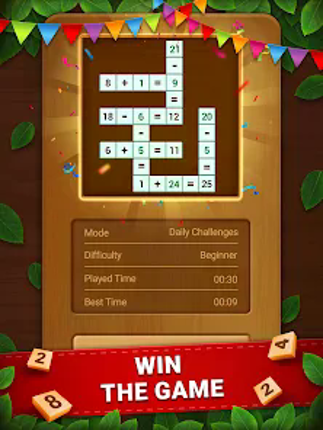 Cross Number: Math Game Puzzle screenshot