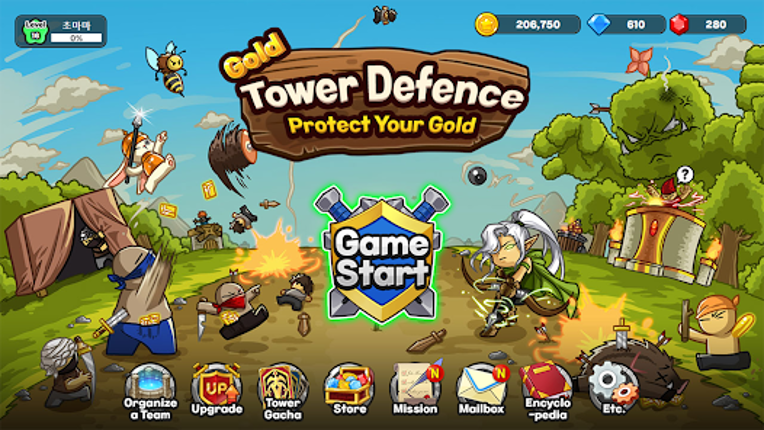 Gold Tower Defense screenshot