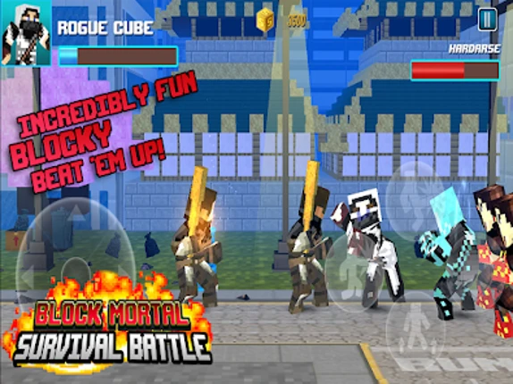 Block Mortal Survival Battle Image