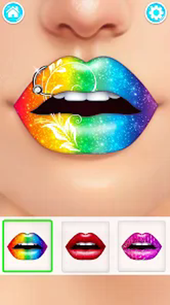 Lip Art Salon: DIY Makeup Game screenshot