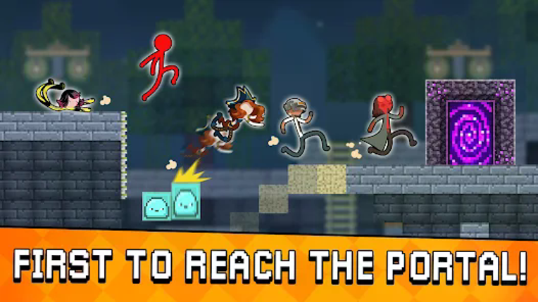 Stickman Parkour screenshot