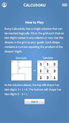 Calcudoku · Sudoku-like Puzzle Image