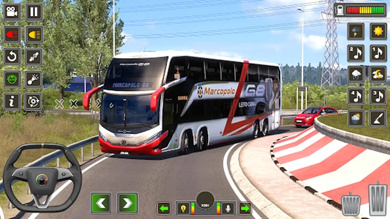 Bus Simulator Modern Bus Game screenshot