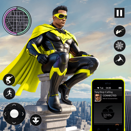 Games like Hero Rope Spider City Man