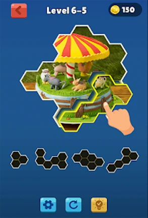 Hexa Jigsaw Collection HD screenshot