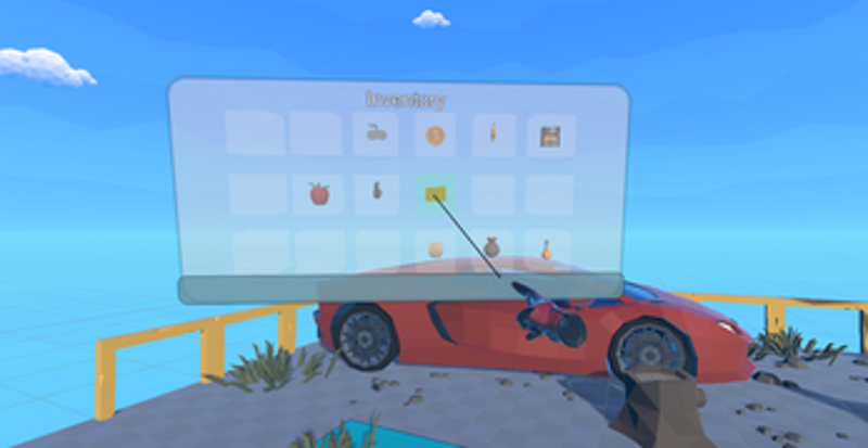 Game Inventory Systems in VR screenshot